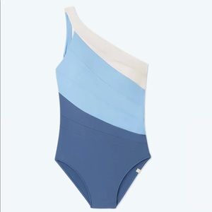 Summersalt Sidestroke - Sky & Blue Mountain & White Sand